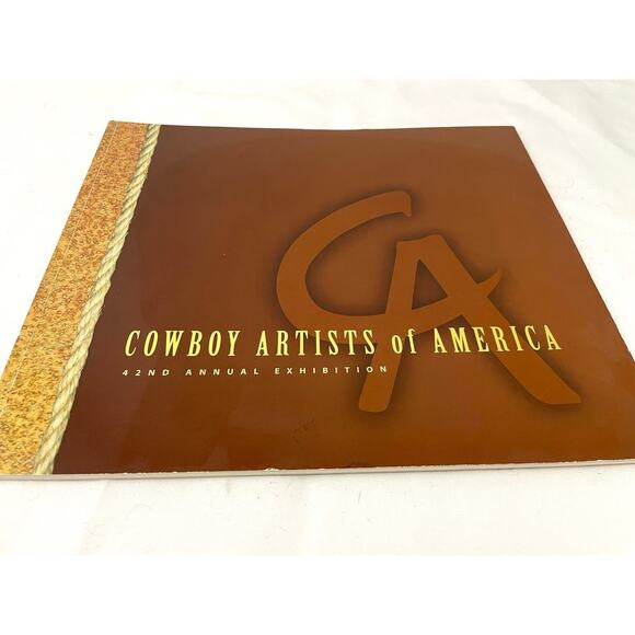 Cowboy Artists of America Paperback 42nd Phoenix Art Museum 2007 First Edition - Picture 14 of 14